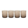 Sapglas timeless - grijs - 4x335 ml