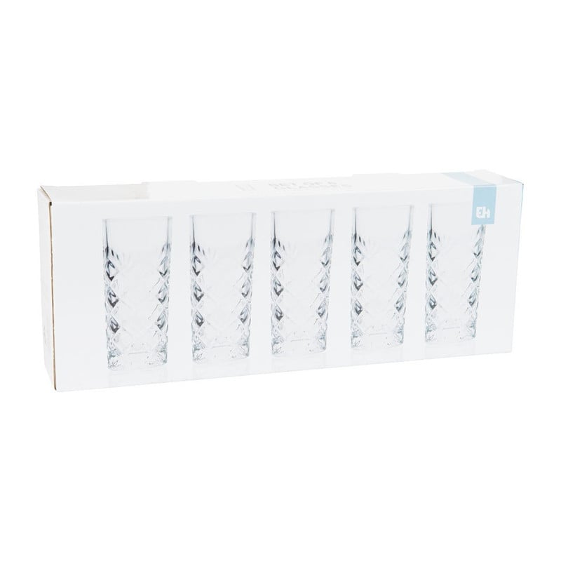 Longdrinkglazen - set 6 stuks
