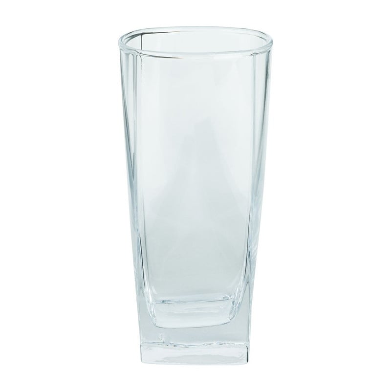 Longdrinkglas vierkant - 33 cl