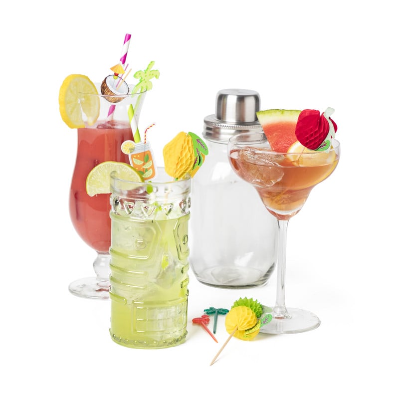 Blue Hawaii glas - 440 ml - set van 4