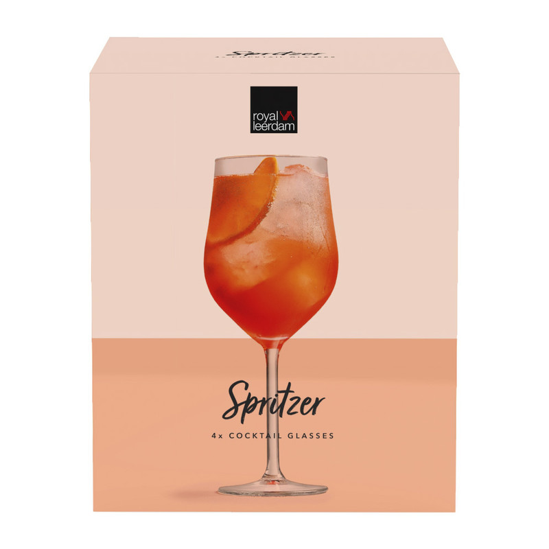 Royal Leerdam Spritzer glazen - 620 ml - set van 4