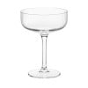 Champagnecoupe ribbel - glas - 200 ml