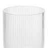 Waterglas ribbel - glas - 300 ml