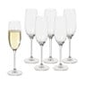 Royal Leerdam champagneglazen - 210 ml - set van 6