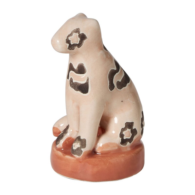 Wijnstopper animal - roze - 4x9 cm 