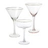 Champagnecoupe gouden rand - transparant - 220 ml