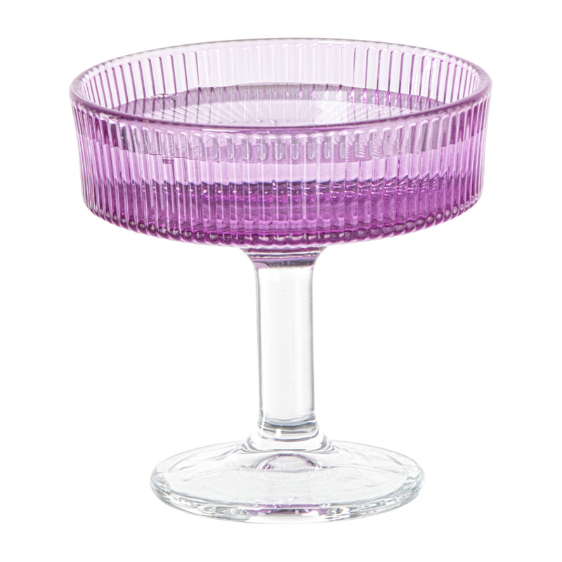 Champagnecoupe - paars - 150 ml