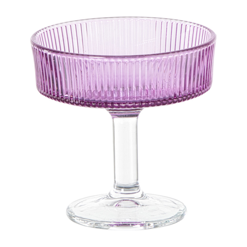 Champagnecoupe - paars - 150 ml