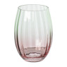 Waterglas roze/groen - 400 ml