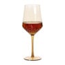 Wijnglas relief - bruin - 480 ml