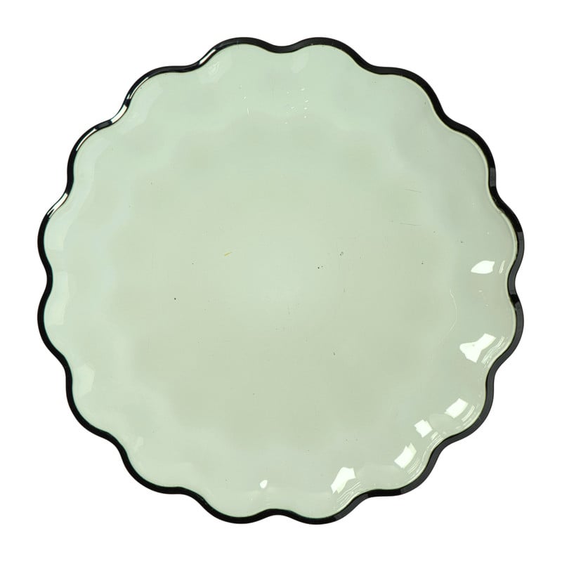 Ontbijtbord clover - groen - ø2.5x22 cm