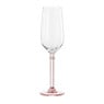Champagneglas royal - lichtroze - 220 ml