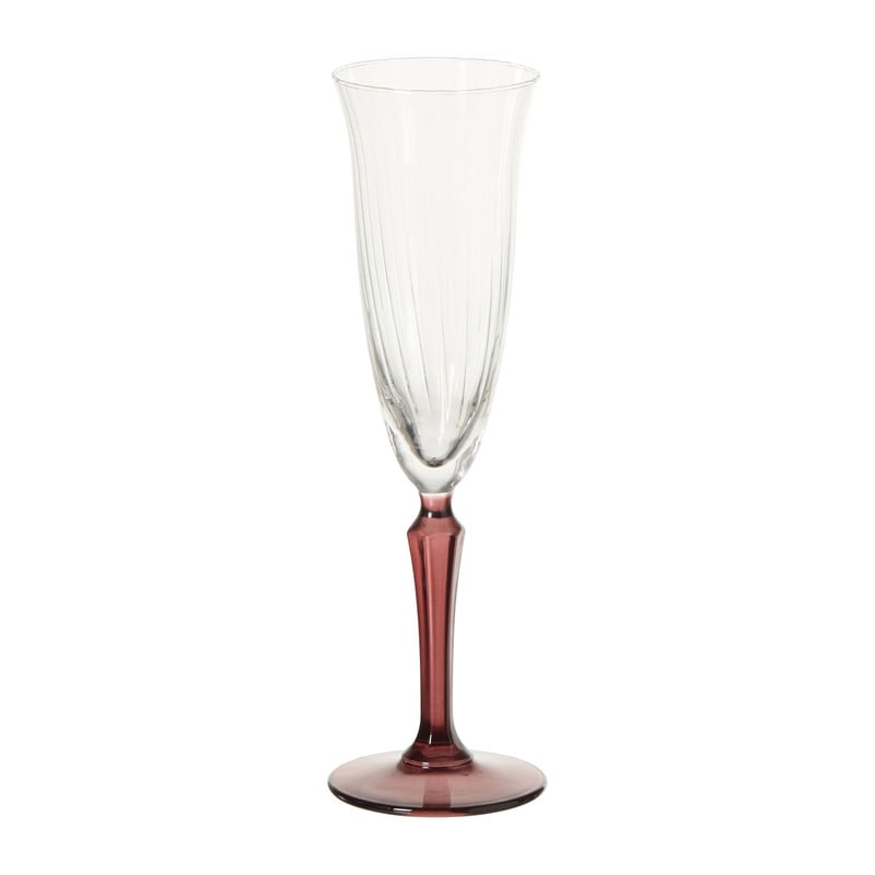 Champagneglas splendid - bordeauxrood - 210 ml