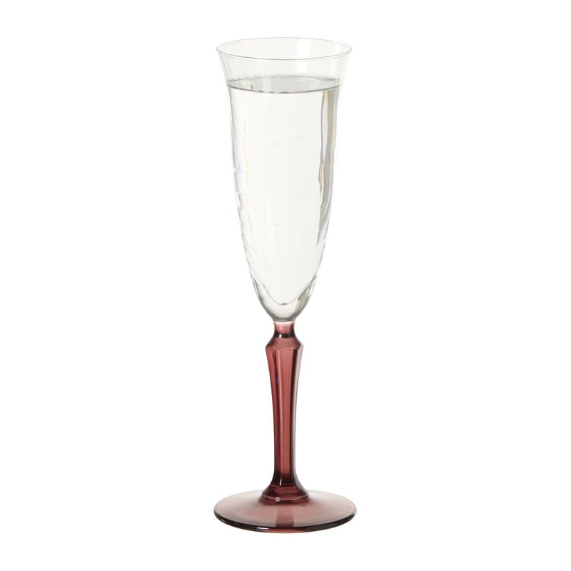 Champagneglas splendid - bordeauxrood - 210 ml
