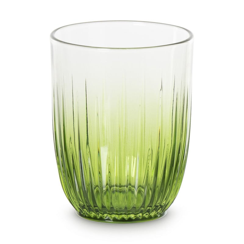 Waterglas halo - groen - 350 ml