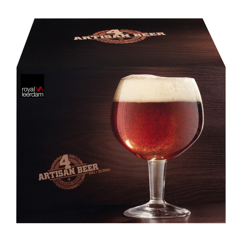 Bierglazen speciaal - 60 cl - set van 4