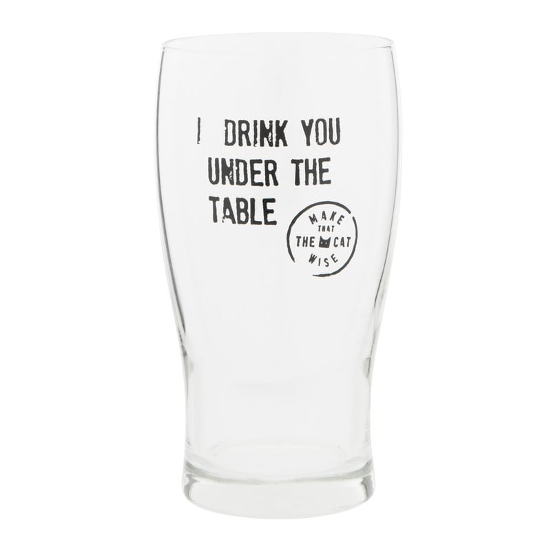 Bierglas Make that the cat wise - 45 cl 