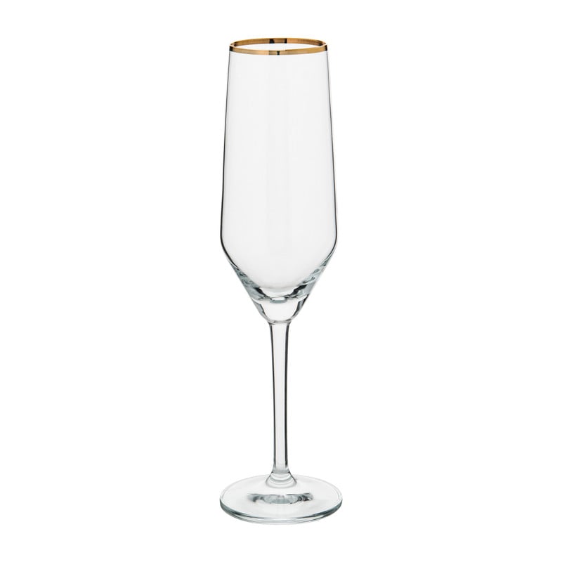 Ritzenhoff champagneglas gouden rand - 25 cl