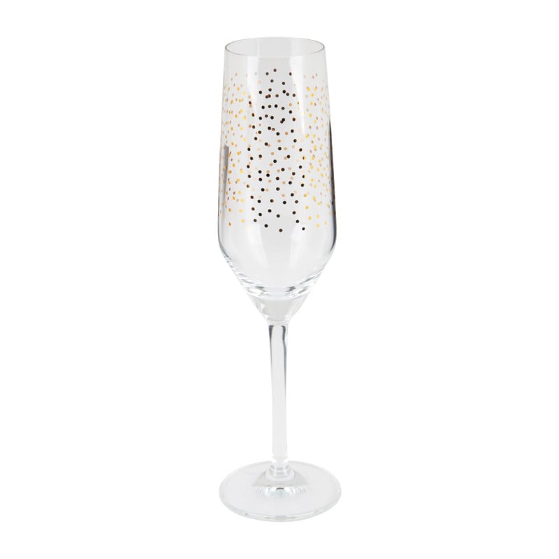 Ritzenhoff champagneglas met stip - 25 cl