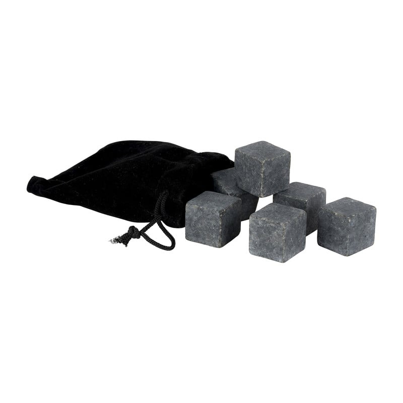 Whiskey stones - 6 stuks