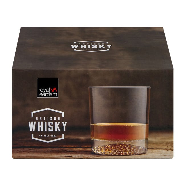 Whiskeyglazen - 300 ml - set van 4
