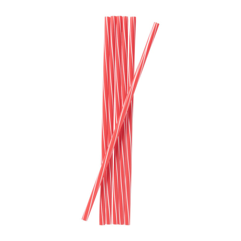 Rietjes kunststof - multikleur - 50 stuks