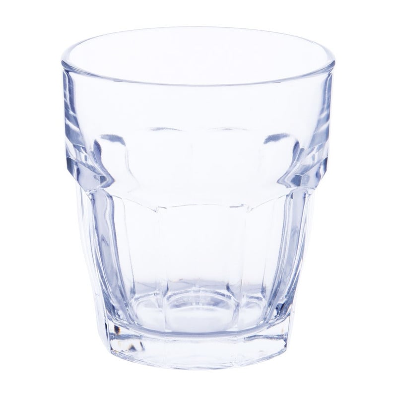 Glas rock bar - 27 cl - transparant