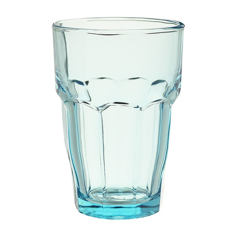 Glas rockbar - 37 cl - blauw