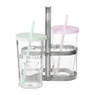 Glas groot summer party - set van 2