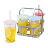 Glas klein summer party - set van 4