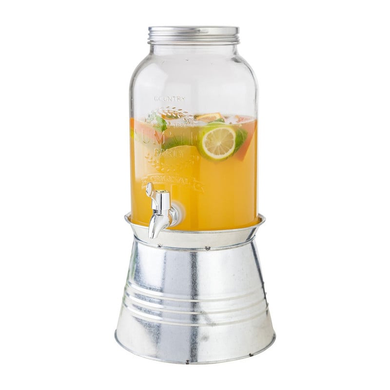 Limonadekan met kraan