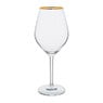 Wijnglas rand - goud -  40 cl