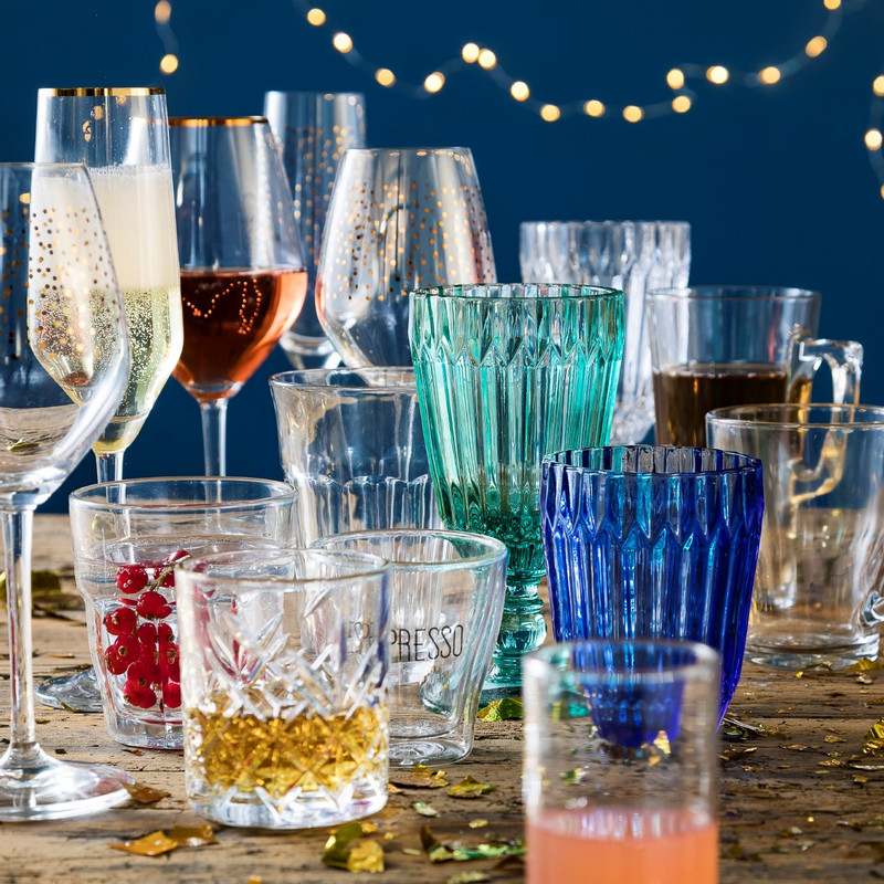 Wijnglas Yasmine - 20 cl - turquoise