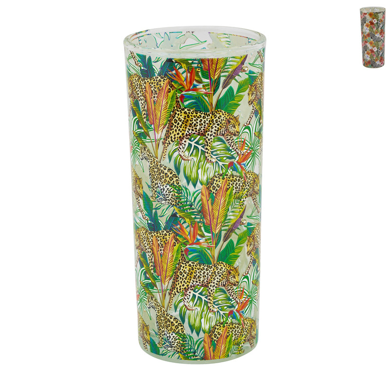 Drinkglas jungle - zebra/cheetah - 30 cl