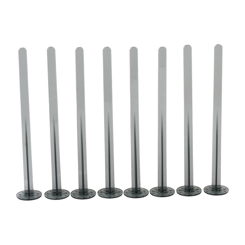 Cocktailstampers - zwart - set van 8