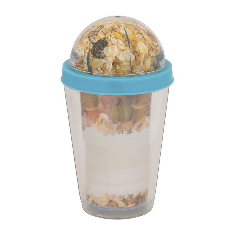 To go yoghurt beker - blauw