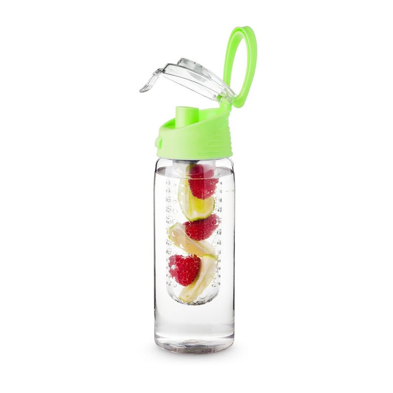 Drinkfles met infuser - 700 ml - groen