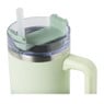 Drinkbeker thermo met draaideksel - groen - 600 ml