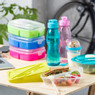 Drinkfles flip-top - roze - 750 ml