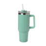 Drinkbeker - turquoise - rvs - 1.1 liter