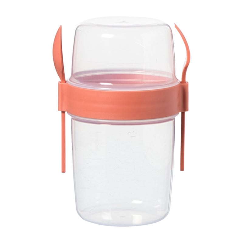 Yoghurtbeker - roze - 1.1 liter 