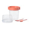 Yoghurtbeker - roze - 1.1 liter 