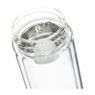 Glazen fles - dubbelwandig - 400 ml