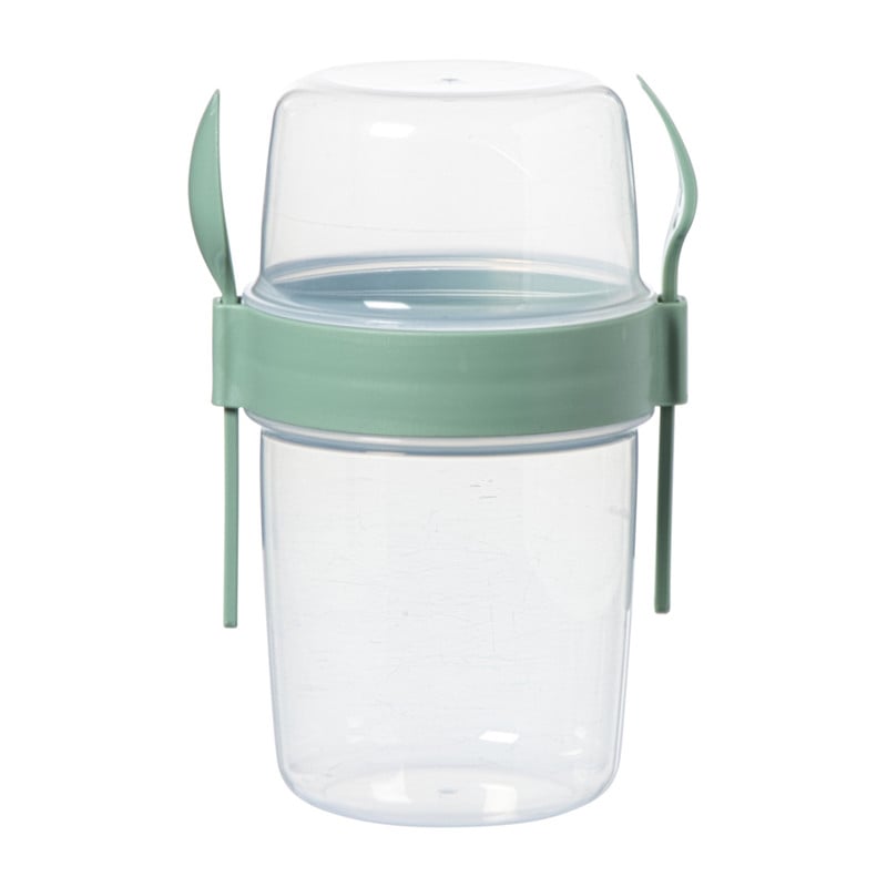 Yoghurtbeker - groen - 1.1 liter 