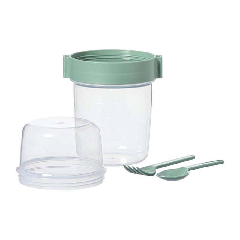 Yoghurtbeker - groen - 1.1 liter 