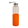 Drinkfles - glas - oranje
