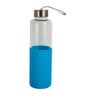 Drinkfles - glas - blauw