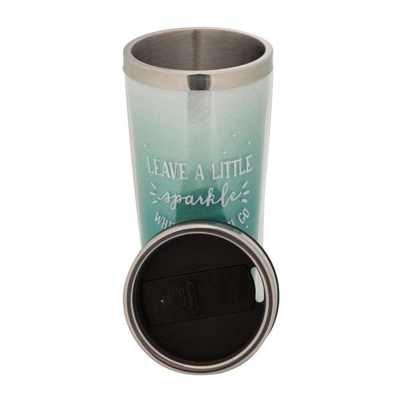 Travelbeker glitter - 450 ml 