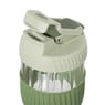Glazen to-go beker - groen - 350 ml
