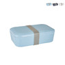 Lunchbox met elastiek - diverse varianten - 19x13x6 cm